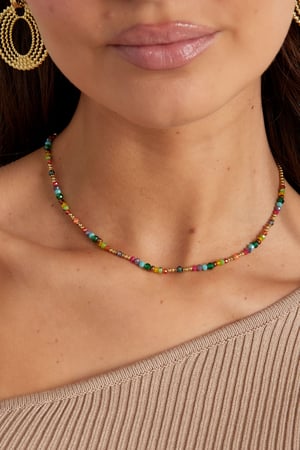 Necklace colorful beads - multi h5 Picture3